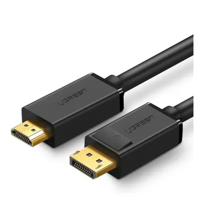 Ugreen Deluxe Computer kabel DisplayPort - HDMI 4K 3m, černý (DP101 10203)