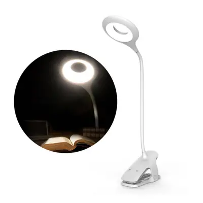 MG Reading LED lampa s klipem + kabel micro USB, bíla