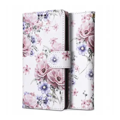 Tech-Protect Wallet knížkové pouzdro na Samsung Galaxy A15 4G / 5G, blossom flower