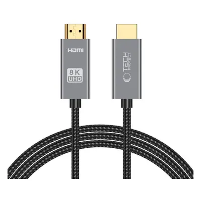 Tech-Protect Ultraboost kabel HDMI 2.1 4K / 8K 2m, černý