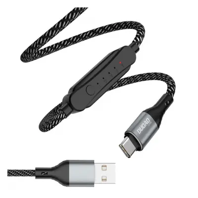 Dudao L7 kabel USB / USB-C 5A 1m, černý (L7xsT)