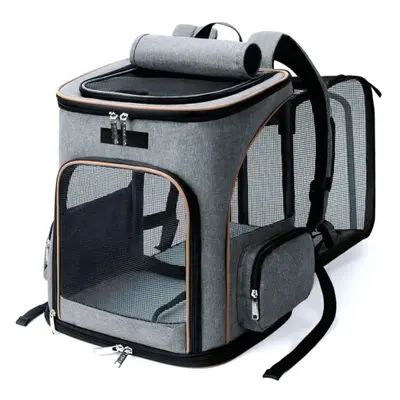 Livefy Pet Carrier přepravní taška pro psy 41x35cm, šedá