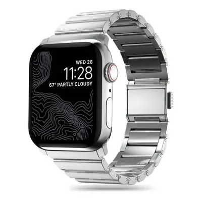 Tech-Protect Steel řemínek na Apple Watch 42/44/45/49mm, silver