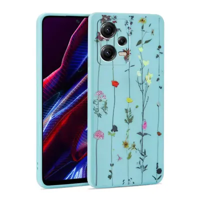 Tech-Protect Mood kryt na Xiaomi Redmi Note 12 5G / Poco X5 5G, garden blue