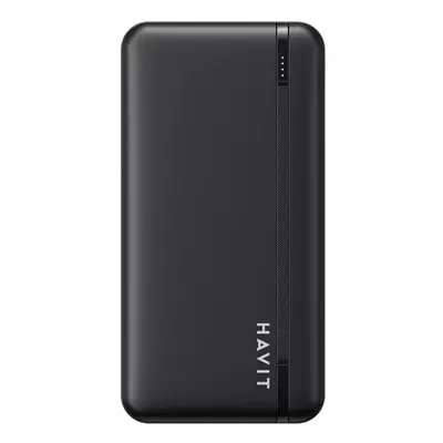 Havit PB90 Power Bank 10000mAh 2x USB / USB-C, černý (PB90 black)