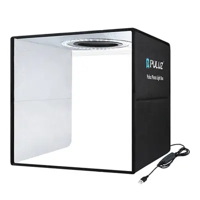 PULUZ Studio foto box s LED osvětlením 30cm, černý (PU5032B)