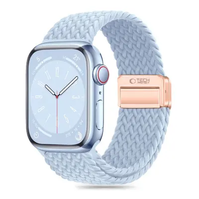 Tech-Protect Nylon Mag řemínek na Apple Watch 42/44/45/49mm, baby blue