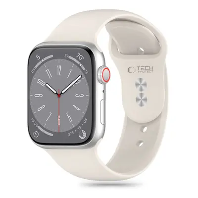 Tech-Protect Silicone řemínek na Apple Watch 38/40/41mm, starlight