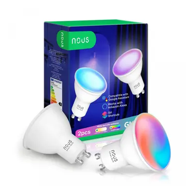 NOUS P8 WiFi Tuya RGB GU10 (2ks)