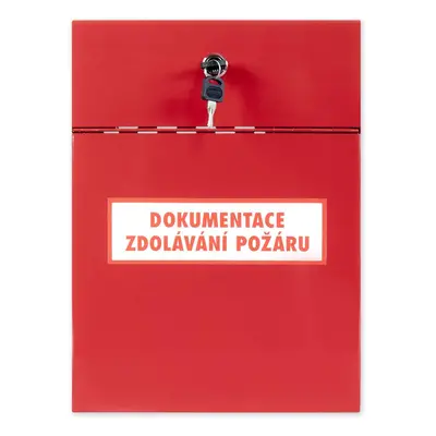 Box na dokumentaci - box na dokumentaci zdolávání požáru