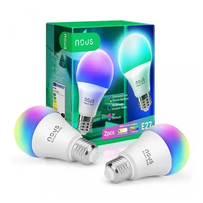 NOUS P3 WiFi Tuya RGB E27 (2ks)