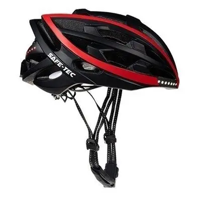 Safe-Tec TYR Black Red XL (61cm - 63cm)