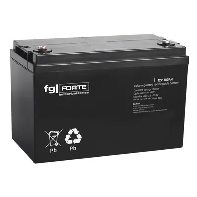 AKU FG 12V/100Ah - záložní baterie, životnost až 10 let