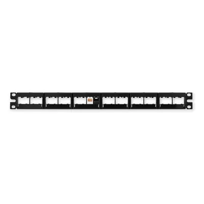 PP-MC5 24 empty - 19" patch panel 1U, pro 24 KJ