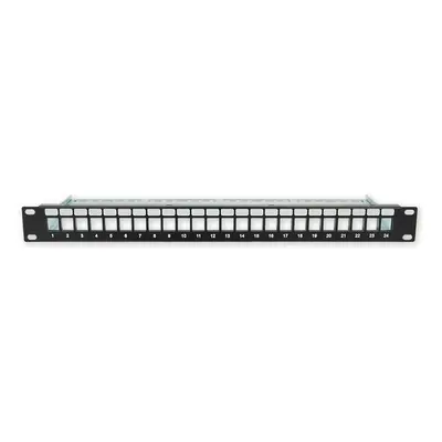 PP-106 24 empty - 19" patch panel 1U, pro 24 KJ