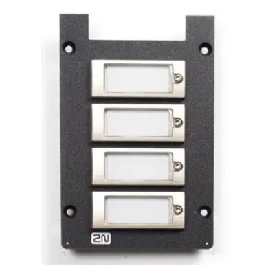 9151910 - 2N® IP Force náhradní přední panel, 4 tlačítka