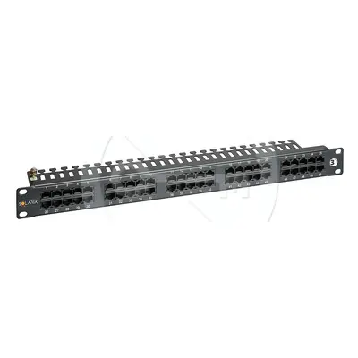 SX50-ISDN-BK - Solarix ISDN panel 50 x RJ45