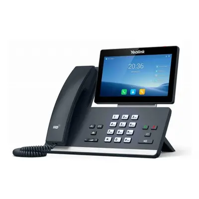 SIP-T58W - Yealink IP videotelefon, PoE, 7" bar. LCD, 27 prog.tl. GigE, WiFi