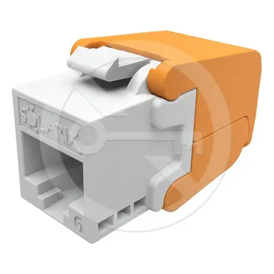 SXKJ-6-UTP-WH-SA - Solarix keystone CAT6 samořezný