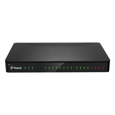 S412 - Yeastar IP PBX, až 8 FXS portů, 8 SIP účtů, 4 VoIP trunky