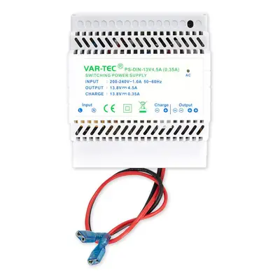 PS-DIN-13V4,5A(0,35A) - zálohovaný zdroj DIN 5M