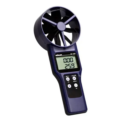 Wöhler FA 430 - vrtulkový anemometr včetně měření CO2