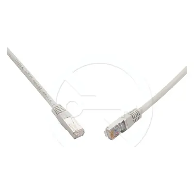 C6A-315GY-0,25MB - Solarix patch kabel CAT6A SFTP LSOH, 0,25m