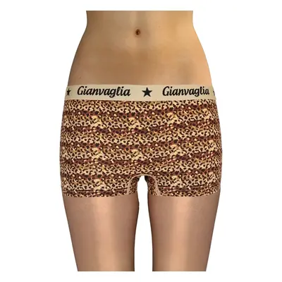 Gianvaglia Dámské boxerky Leopard Barva/Velikost: