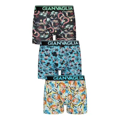 3-PACK Pánské boxerky Gianvaglia 5502 Barva/Velikost: