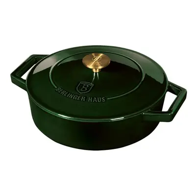 BERLINGERHAUS Pekáč s poklicí litinový 26 cm Emerald Collection BH-6504