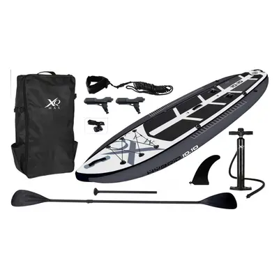 XQMAX Paddleboard pádlovací prkno 330 cm s kompletním příslušenstvím černá - design. vada KO-8DP