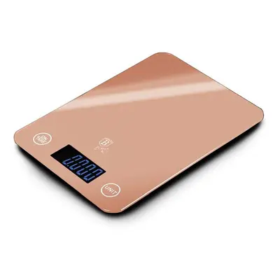 BERLINGERHAUS Váha kuchyňská digitální 5 kg Rosegold Metallic Line BH-9352