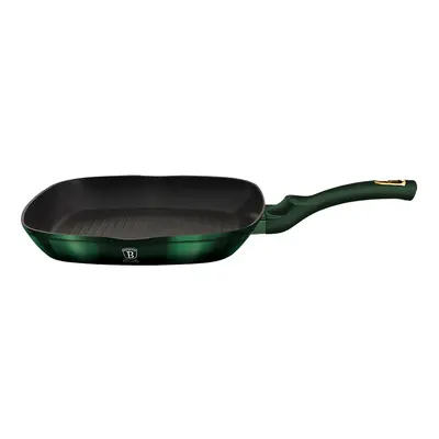 BERLINGERHAUS Pánev grilovací s titanovým povrchem 28 cm Emerald Collection BH-6050