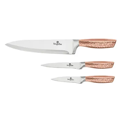 BERLINGERHAUS Sada nožů nerez 3 ks Primal Rosegold Metallic Line BH-2493