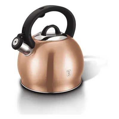 BERLINGERHAUS Konvice pískací 3,0 l Rosegold Metallic Line BH-7502