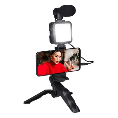 GRUNDIG Selfie studio s osvětlením a tripod ED-223813