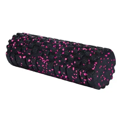 XQMAX Masážní válec pěnový Foam Roller s výstupky 33 x 14 cm růžová KO-8CS000430ruzo