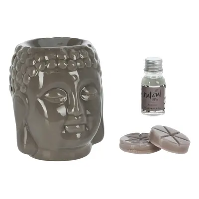 HOMESTYLING Aroma lampa sada 4 ks SPA BUDDHA hnědá KO-CC5062040hned