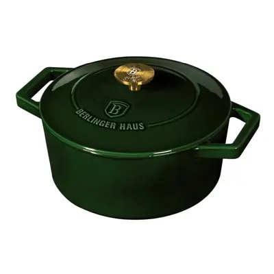 BERLINGERHAUS Pekáč s poklicí litinový 20 cm Emerald Collection BH-6517