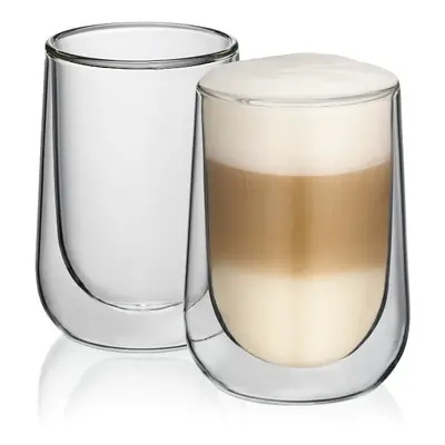 KELA Sklenice na latte macchiato FONTANA sada 2 ks 250 ml KL-12405