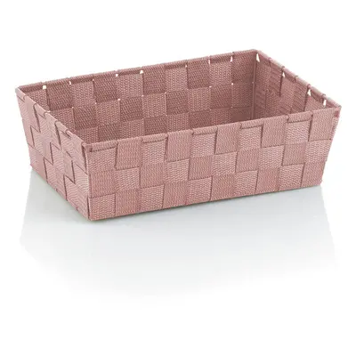 KELA Košík Alvaro plast starorůžová 30x21 cm KL-24352