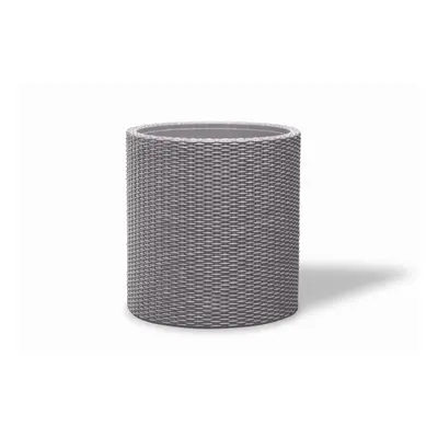 Keter Květináč Keter Cylinder M Silver Grey KT-610100