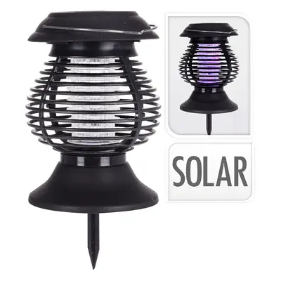 PROGARDEN Lapač hmyzu UV solární lampa 2v1 26 cm KO-DX9500800