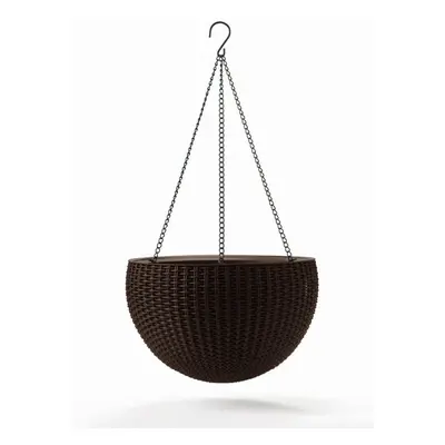 Keter Květináč Keter Hanging Sphere whiskey hnědý KT-610122