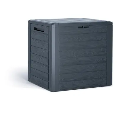 Prosperplast Zahradní box Prosperplast WOODEBOX antracit 140L 611149