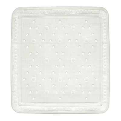 KELA Sprchová podložka KRETA PVC bílá 55x55cm KL-22360