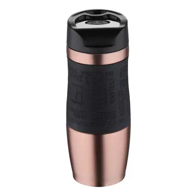 BERGNER Termohrnek s protiskluzovým úchopem 400 ml rosegold BG-37518-MPK