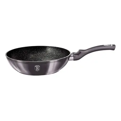 BERLINGERHAUS Pánev WOK s mramorovým povrchem 28 cm Carbon PRO Line BH-6900