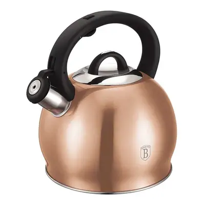 BERLINGERHAUS Konvice pískací nerez 3 L Rosegold Metallic Line BH-1075sleva