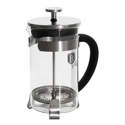 BERLINGERHAUS Konvička na čaj a kávu French Press 600 ml černá BH-1787